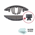 Tenso P14 Giunzione Autobloccante Invisibile Nylon Nero con Clip mod.145415S in Blister da pz.10 | Lamello
