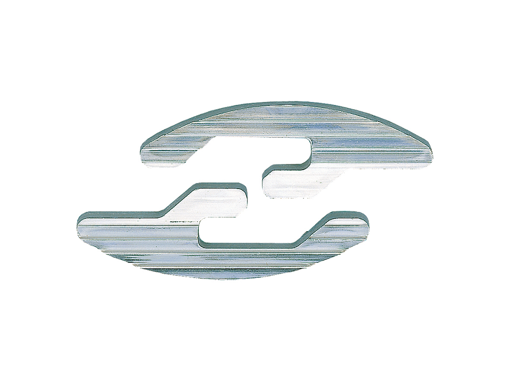 lam92141.png Lamelli in Alluminio Simplex mm.100x4 pz.50 Lamello - immagine 1