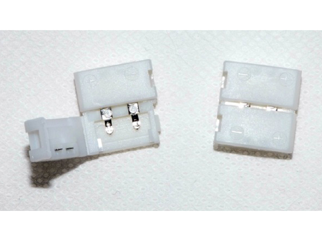 lpoconn5050ff.png Connettore Ip20 per Stripled ad Innesto Ade/Trichip Femmina-Femmina | Lampo - immagine 1