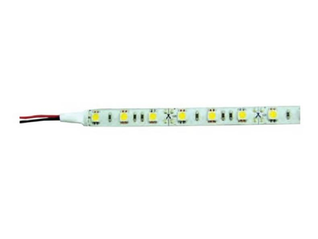lporeel5050ip20.png Strip led Adesivo 5mt 12v IP64 300Led 14,4w 120°1080lm/m 3000k Calda | Lampo - immagine 1