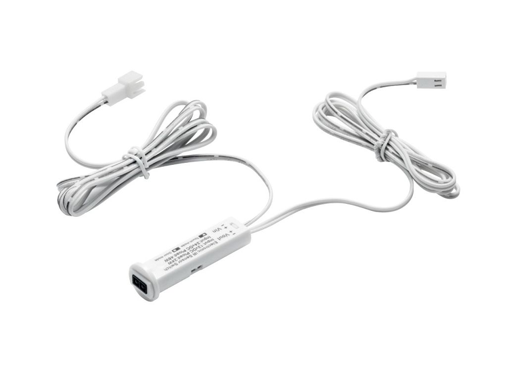 luce_viva_sensore_per_anta_incasso_o_appoggio_di_prossimità_24v_bianco.jpg Sensore per Anta Incasso o Appoggio senza contatto a due velocità di prossimità 24v Bianco Luce Viva - immagine 1