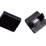 Tappo Terminale per Profilo Led Mini Rail Nero  Luce Viva