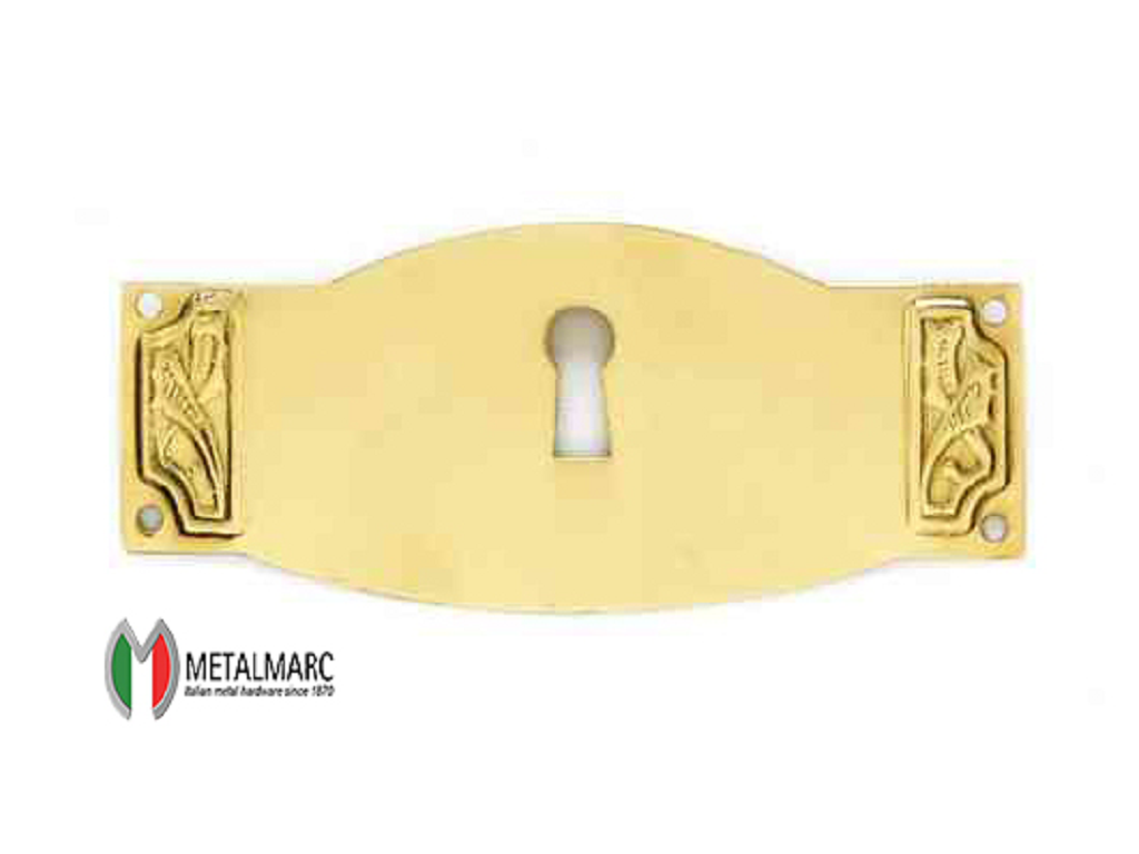 mar831960ol.png Bocchetta Mobile Orrizzontale Liberty mm.60x25h Ol R5 Metalmarc - immagine 1