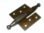 CERNIERA PIANA CON PIRAMIDE 60x100 mm. FERRO ANTICO prodotto da METAL STYLE - immagine 2