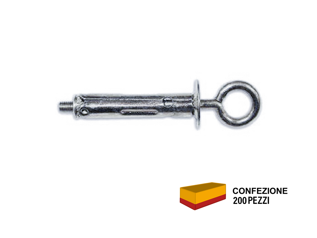 mix455-200.png Mini Tassello Ma3 pz.200 Occhiolo Chiuso Minutex - immagine 1