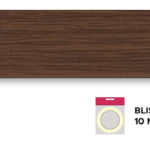 Bordo ABS senza colla spessore 10/10 in blister da mt.10 Noce Cosmic Oak h25 | Bricomm