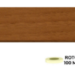 Bordo laminato preincollato spessore  0,40 mt.100 Noce Tanzania h25 | Laminbord