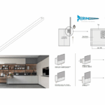 Barra Collegamento per Sincronizzazione Vert-Move 15x15 Perin