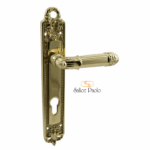 Maniglia Lille 8x85 Yale con Molle Placca mm.275x44 Ol  Salice Paolo