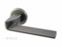 Maniglia Edge Rosetta Tonda D.50x6h Bocchetta Foro Chiave varie finiture | Ento - immagine 2