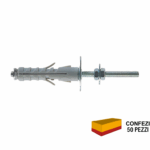 SB 12/5 Tassello Nylon Espansione a Vite pz.50 Filettato MA5x40mm | Fischer