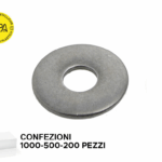 Rondelle Grembialine Inox A2 1000 pz. mm.6x18