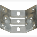 Piastra Tavolo 45°Zincato H90 mm.50x50x50 | Sipa