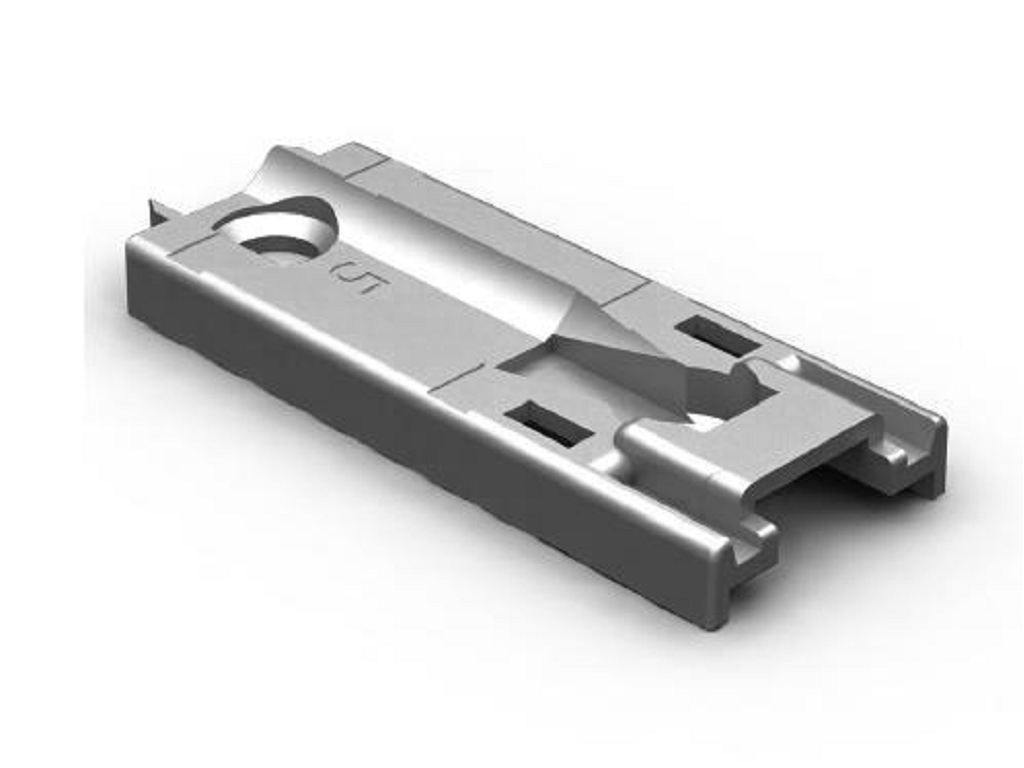 smt10262651.png Base Impro/Invo Longitudinali mm.48x20 Fissaggio Viti Legno H5mm Samet - immagine 1