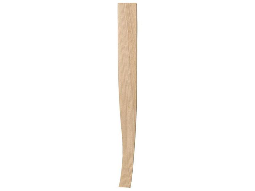 tamgasc.png Gamba Tavolo in Confezione da pz.4 Legno Sciabola Incasso Laterale con 2 Perni d.60x60 H.74 Faggio Grezzo - immagine 1