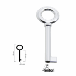 CHIAVE MOBILE FEMMINA d.6x42/82 VARIE FINITURE