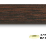 Bordo laminato preincollato spessore  0,40 mt.100  Wenghe' varie altezze | Laminbord