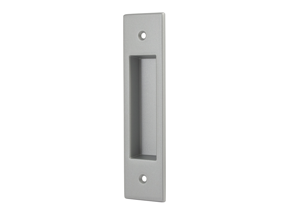 adfpi03sfcs.png Maniglia Incasso Rettangolare Porta Scorrevole mm.40x160 Senza Foro Chiave Cromo Satinato | ADF - immagine 1