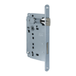 Serratura Patent Grande Bordo Tondo Frontale 18x238 mm.Interasse 90 Entrata 50 ACO-Cromo Opaco | AGB