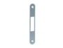 Incontro Reversibile Per Serratura Scivola TT mm.18x128x2 varie finiture | AGB - immagine 2