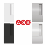 Maniglia Wave Incasso per Porta Battente Foro Cieco varie finiture | AGB