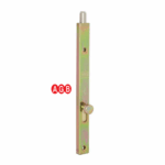 Catenaccio Verticale Puntale Tondo Fissaggio con Viti 04-Zinco Tropical cm.30 | AGB