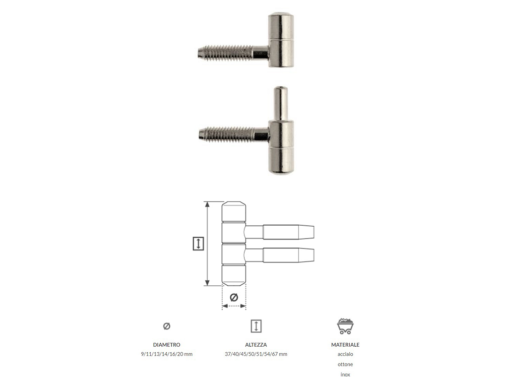 agbe00119xx06.png Cerniera per Legno Anuba 2 Gambi con Segno d.13 NIK-Nichelato | AGB - immagine 1