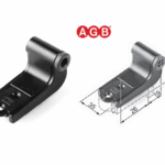Cerniera Abaco Regolazione Orizzontale ZVN-Nero per Legno Collo mm.40 | AGB
