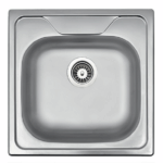 Lavello Serie Oceano cm.50x50 una Vasca Acciaio Inox Prelucido | Apell