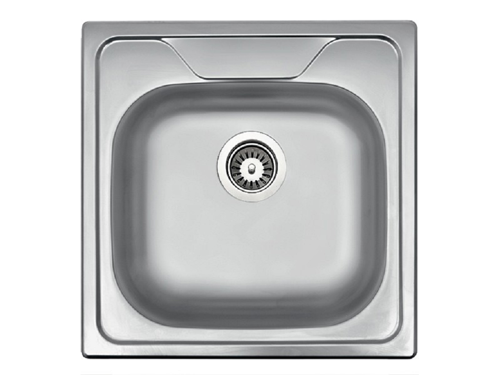 apeoh501ipc.png Lavello Serie Oceano cm.50x50 una Vasca Acciaio Inox Prelucido | Apell - immagine 1