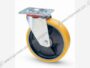 Ruota Poliuretanica Cuscinetti a Rulli Piastra Girevole Varie Misure | Aldo Valsecchi - immagine 2