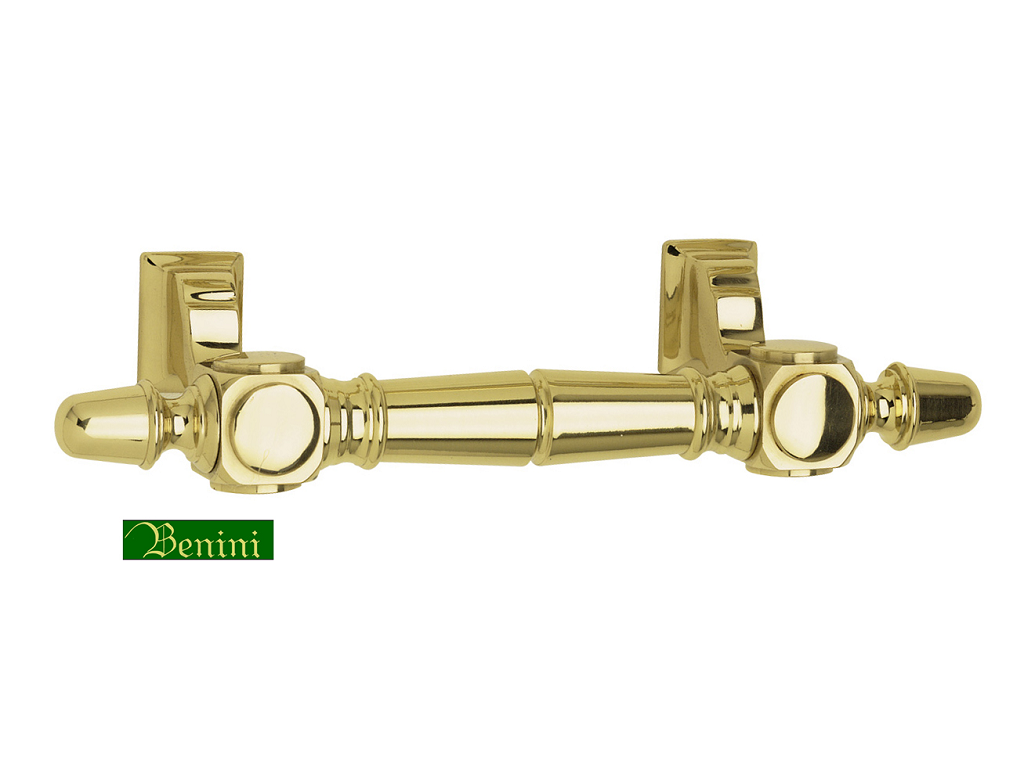 ben704bpvdc.png Maniglione Impero Interasse 150 mm.250x87h PVD | Benini - immagine 1