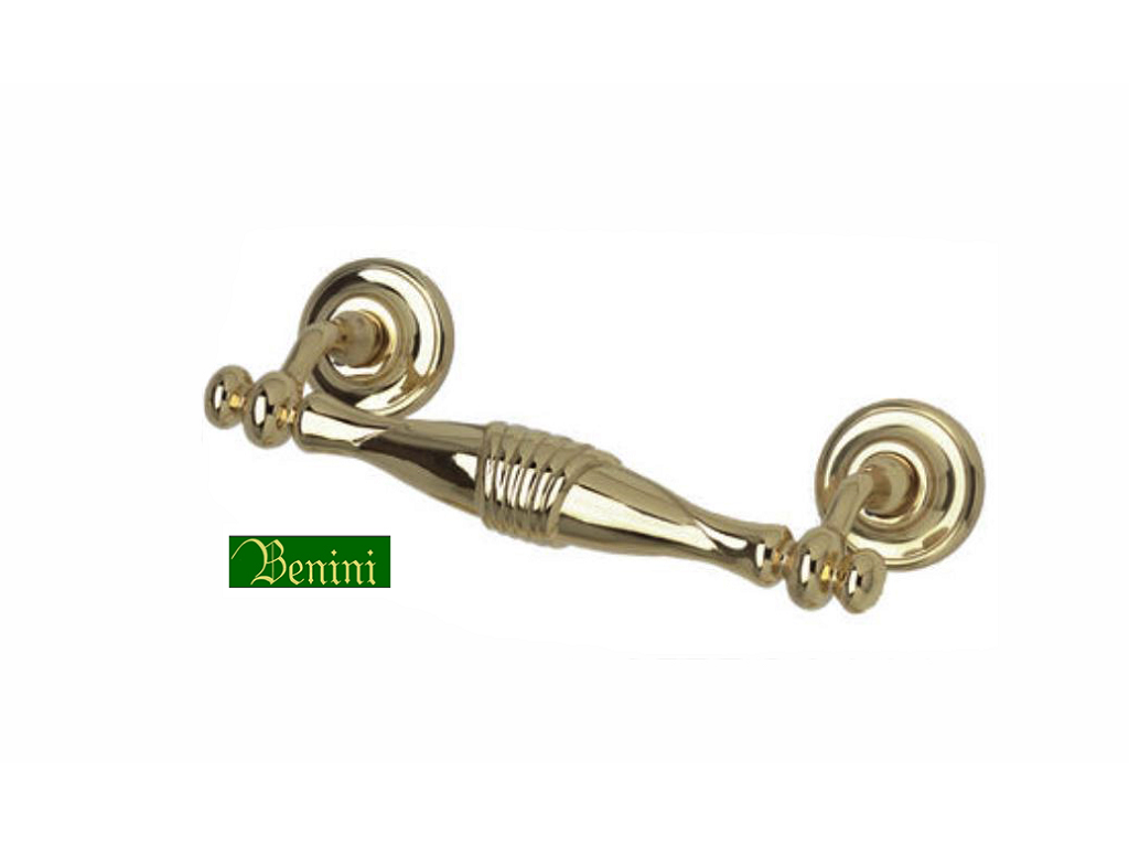 ben709pvd.png Maniglione Margherita Decentrato Interasse 190 mm.250x83h PVD | Benini - immagine 1