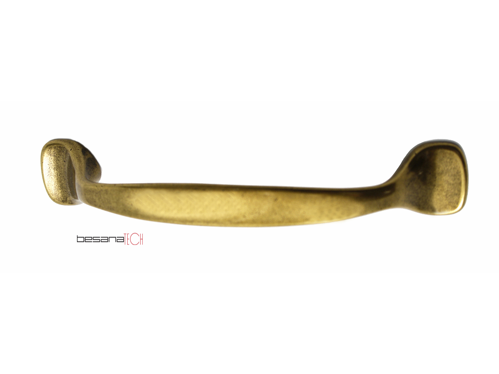 besm1183a0021c.png Maniglietta Mobile Interasse 96 mm.126x28h Ov B270 Besana Tech - immagine 1