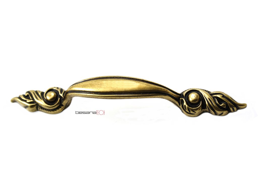 besm1318a0021c.png MANIGLIETTA MOBILE M1318 INTERASSE 64/96 OV ORO VALENZA prodotta da BESANA TECH - immagine 1