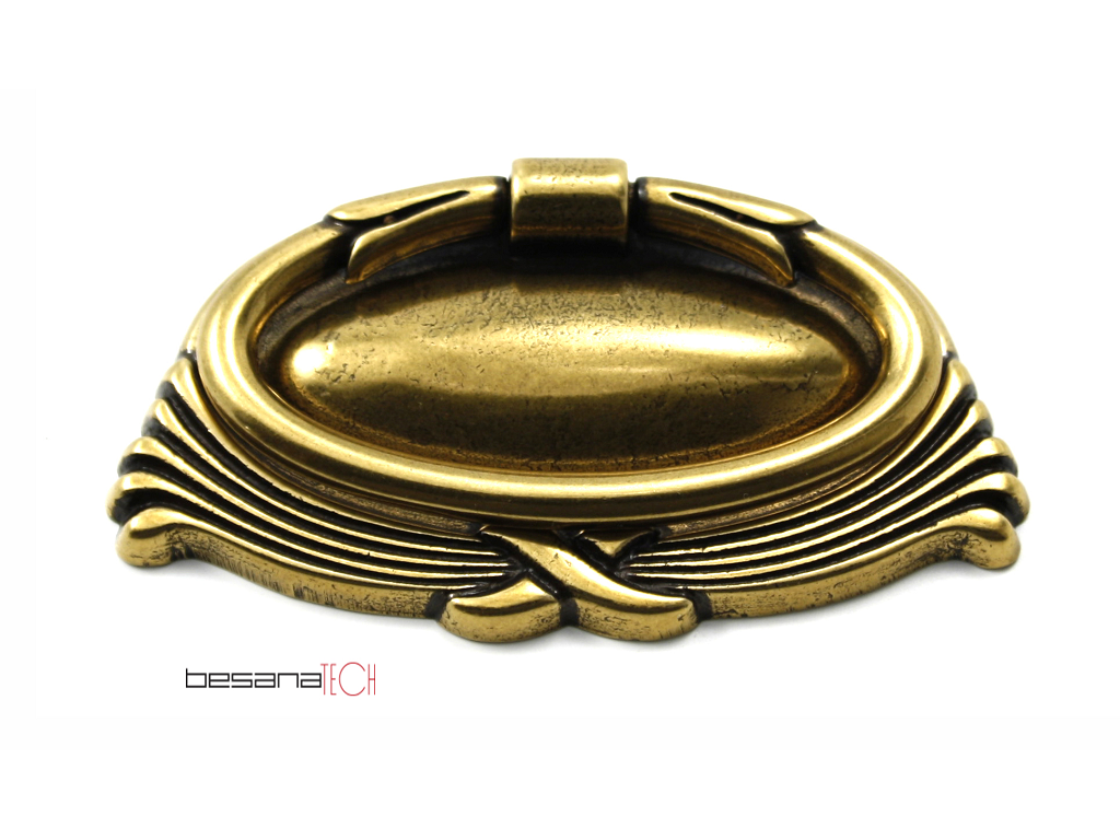 besm1319a0021c.png MANIGLIETTA MOBILE M1319 INTERRASSE 32 OV ORO VALENZA prodotta da BESANA TECH - immagine 1