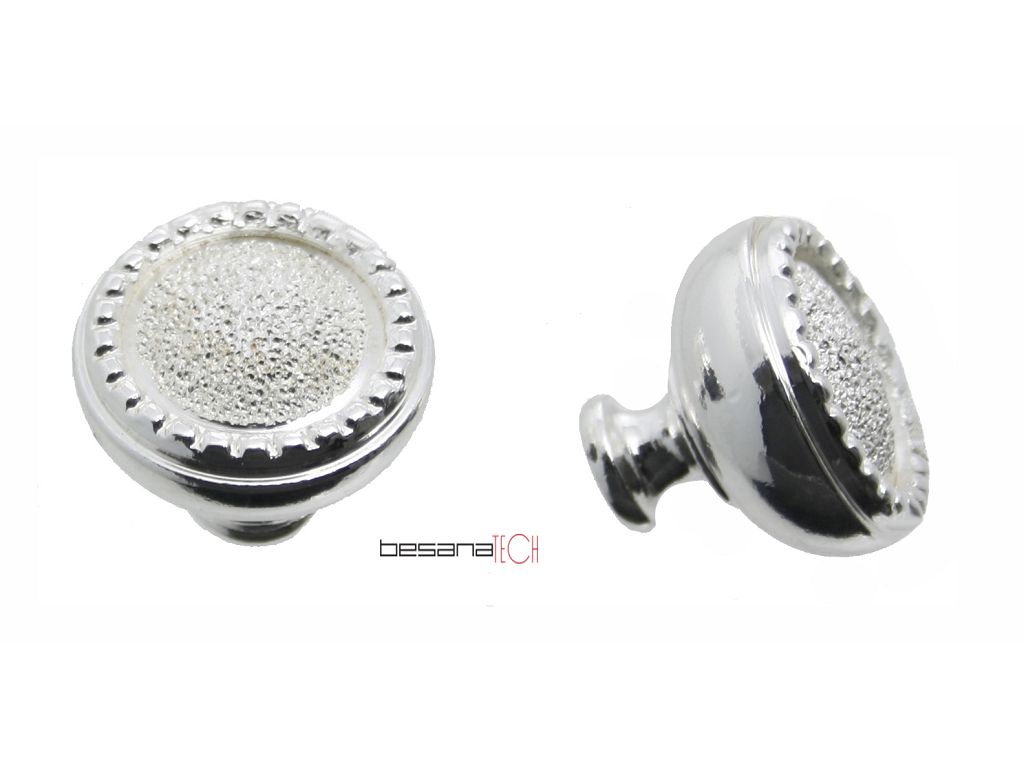 besp228502561c.png Pomolino Mobile 22850 d.25/8x20h Diamond Silver B307 Besana Tech - immagine 1