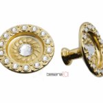 POMOLINO MOBILE 15 CRISTALLI BIANCHI SWAROVSKI DA 45/10x25 mm. prodotto da BESANA TECH