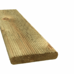 Listone per Pavimento Pino Impregnato 1faccia Liscia 1rigata mm.H19x93bx2400 L