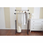 Stander Mod. America Doppio Estensibile cm.90-135 Altezza Regolabile cm.100/173 Ruote in Nylon