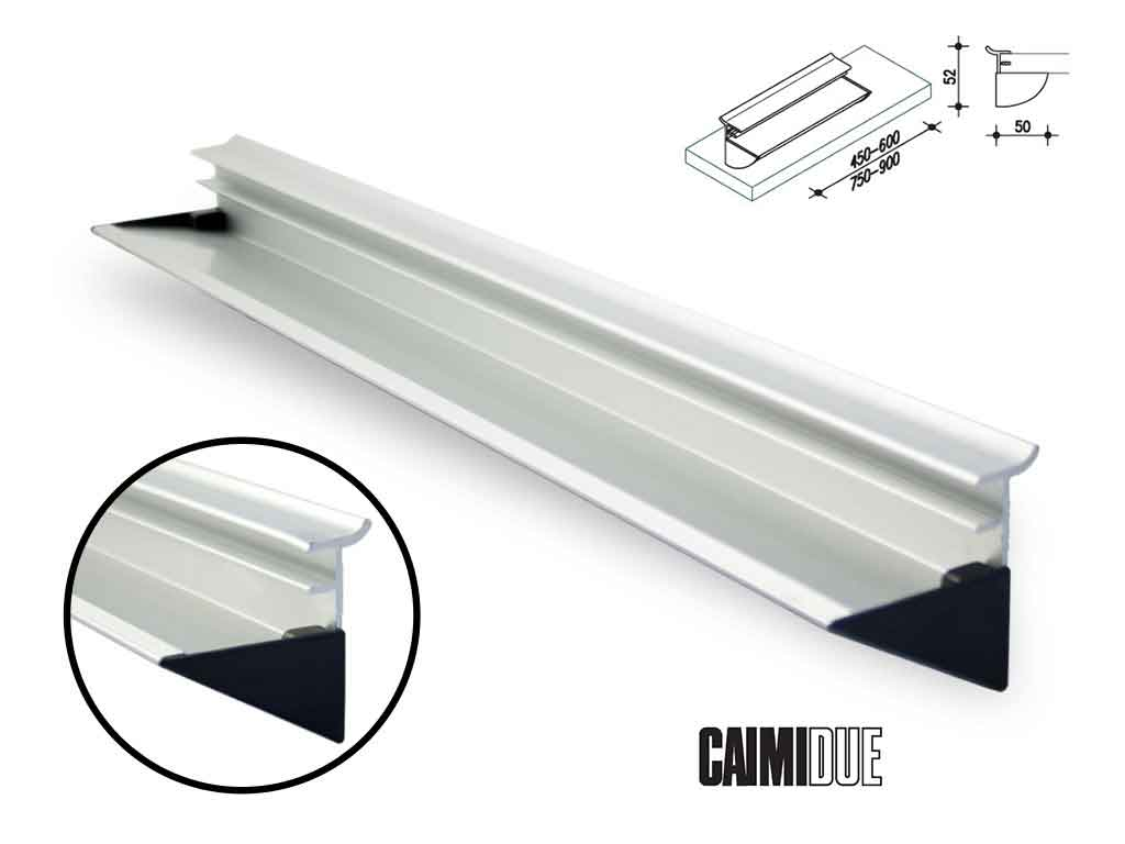 cair55cc.png Party Y700 Reggimensola per Legno Spessore mm.35- L500mmm - immagine 1