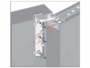Cerniera Invisibile Cir Regolabile 3d per Porta a Filo Acciaio Zincato | Sfs Intec - immagine 13