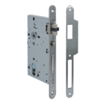 Serratura Infilare a Cilindro Heavy Duty per Antipanico Bordo Tondo Zincato Entrata 60 | Cisa