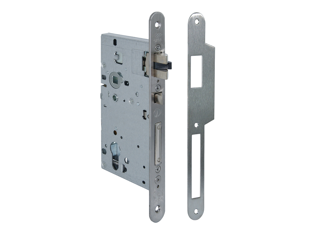 cis152860600.png Serratura Infilare a Cilindro Heavy Duty per Antipanico Bordo Tondo Zincato Entrata 60 | Cisa - immagine 1