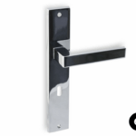 Maniglia Biblo 8x70 Placca PL59 mm.260x50 Z2A-Cromo Lucido | Comit