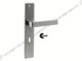 Maniglia Biblo 8x70 Placca PL59 mm.260x50 Z2B-Cromo Satinato  Comit - immagine 2