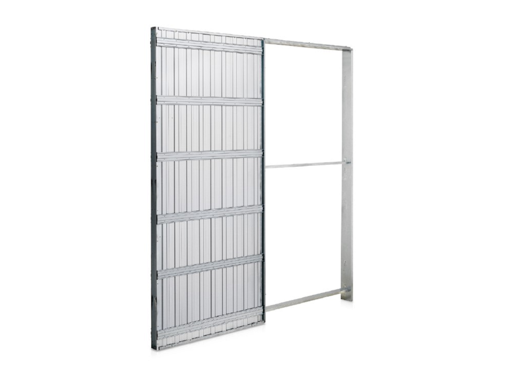 clab_controtelaio_porta_scorrevole_1anta.png Controtelaio Porta Scorrevole Versione Intonaco Spessore Parete mm.105 1Anta varie misure - immagine 1