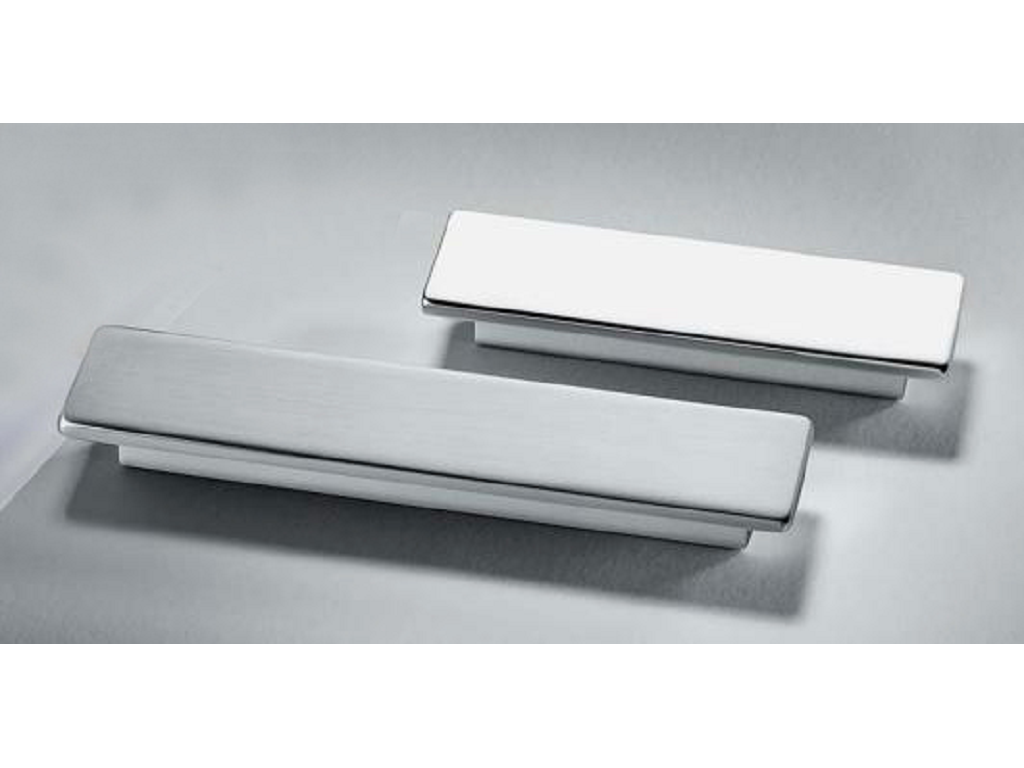 clmf108ccr.png Maniglietta Mobile Interasse 64 mm.80x26x16h Cromo | Formae - immagine 1