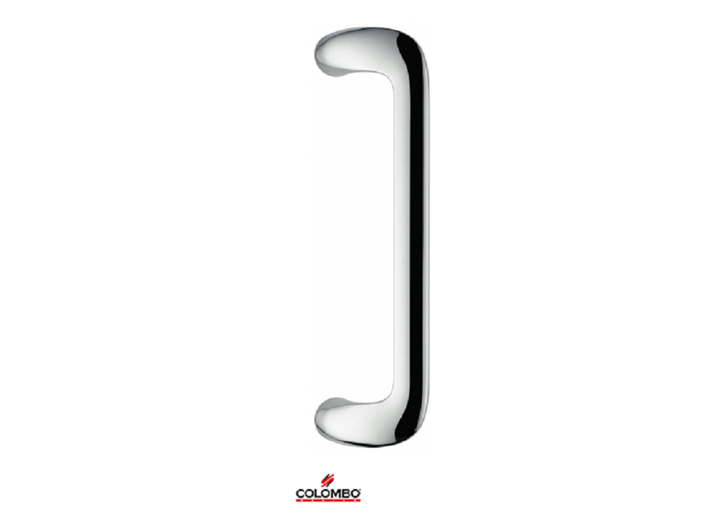 clmid46acr.png Maniglione Roboquattro Interasse 350 mm.380x70,5h Cromo | Colombo - immagine 1