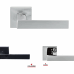 MANIGLIA ROBOCINQUE S ROSETTA QUADRA d.52x52x10h FORO CHIAVE  prodotto da  COLOMBO